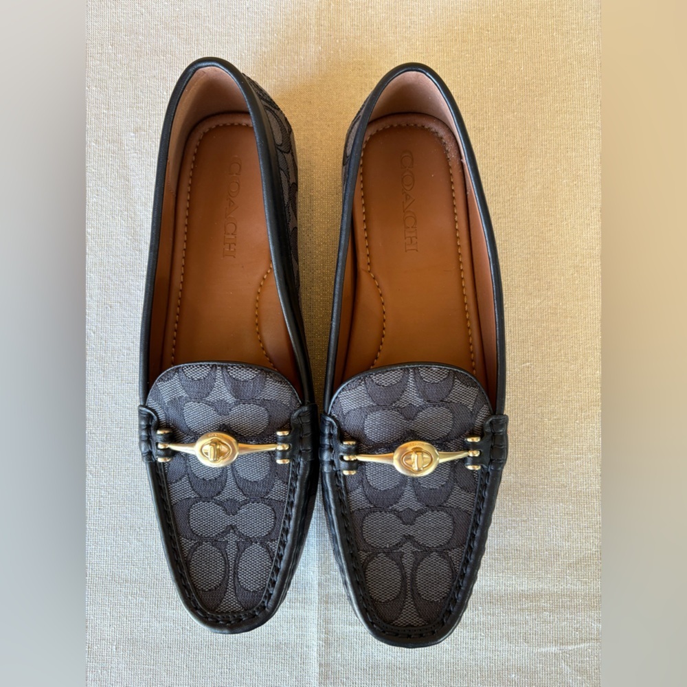 Coach Greenwich Loafer-Size: 9.5B-Color: Black